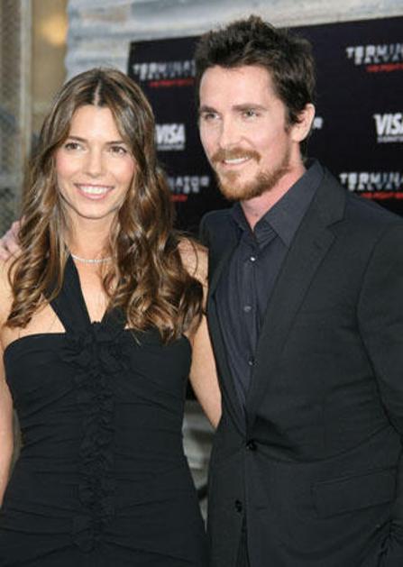 Christian Bale se na vsaki premieri pojavi s svojo ženo Sibi Blazic.