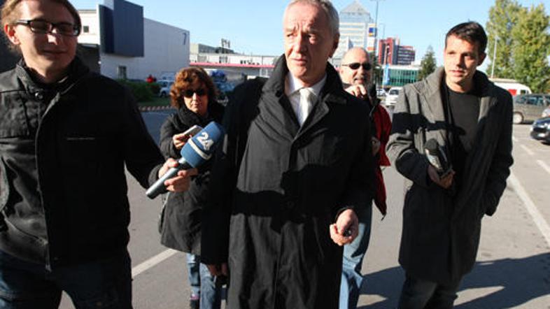 Cekuta je dejal, da denar ni povezan s Patrio. (Foto: Saša Despot)