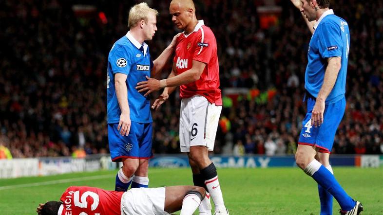 Antonio Valencia Wes Brown Steven Naismith Kirk Broadfoot