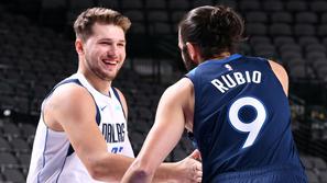 Luka Dončić Ricky Rubio Mavs Timberwolves