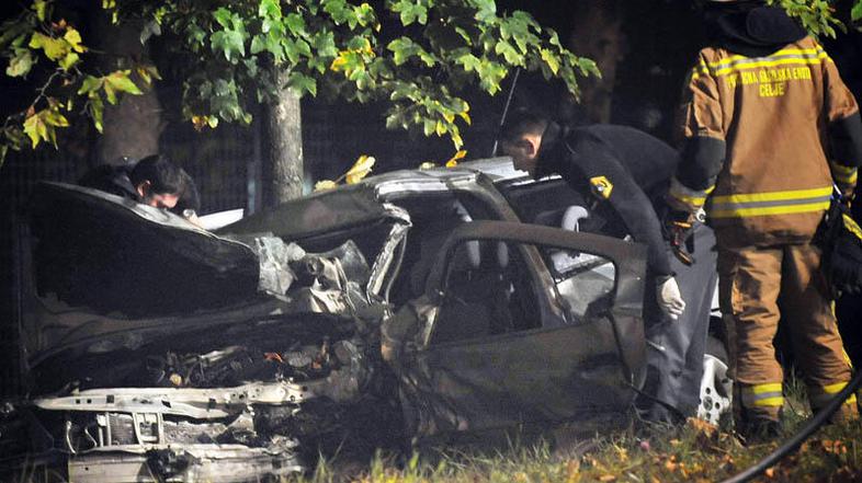 36-letni povzročitelj nesreče se še vedno zdravi v celjski bolnišnici, a po bese