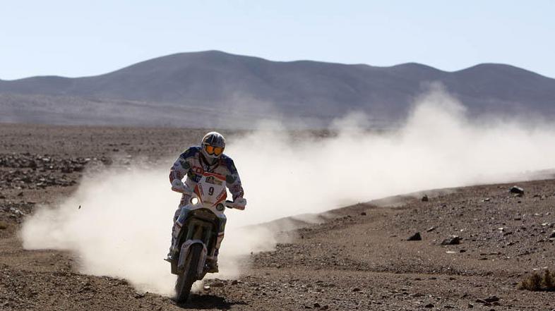 Francisco Lopez je na letošnjem Dakarju vpisal že drugo etapno zmago. (Foto: Reu