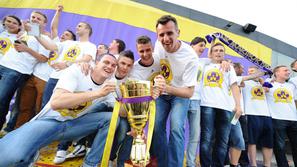 Maribor Ljudski vrt državni prvaki slavje handanović pokal