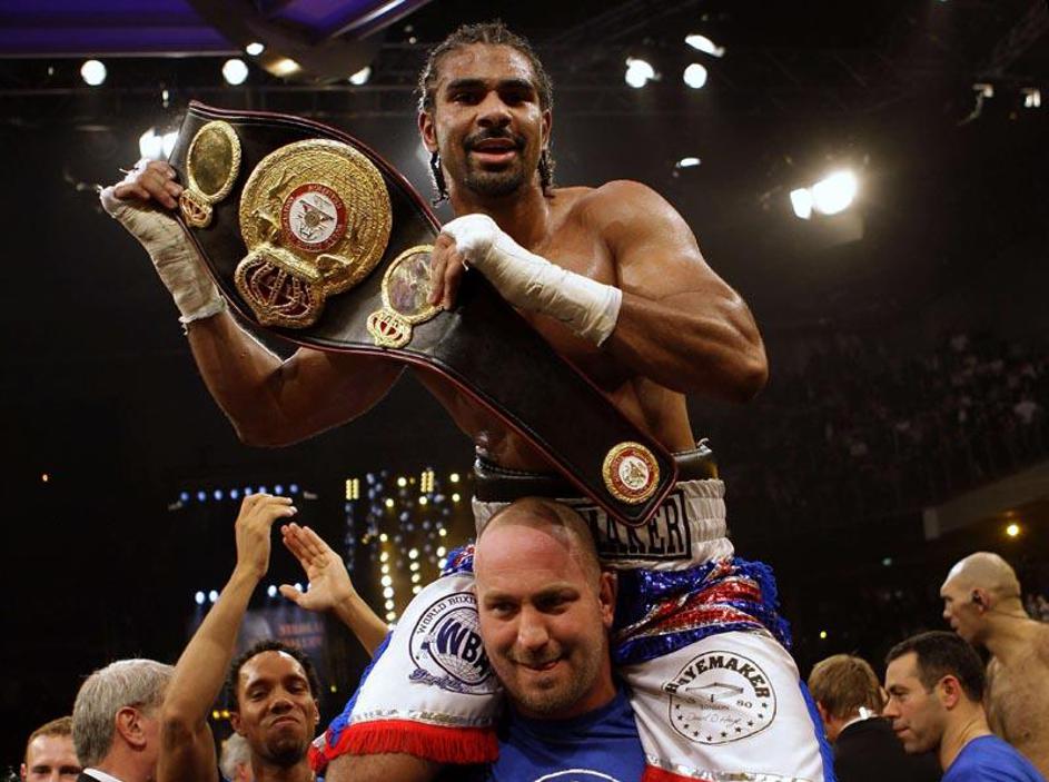 David Haye je z osvojitvijo naslova svetovnega prvaka uresničil svoje sanje. FOT