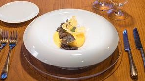 Loška mešta s črnimi istrskimi tarfufi, gostilna Danilo, Reteče pri Škofji Loki