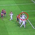 Sergio Ramos, ofsajd