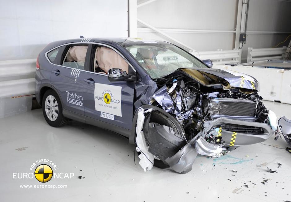 EuroNCAP in honda CR-V | Avtor: EuroNCAP