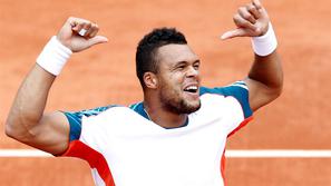 Tsonga Wawrinka četrti krog osmina finala OP Francije Roland Garros
