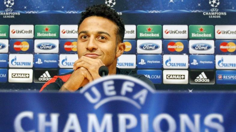 Thiago Alcantara Barcelona Spartak Moskva novinarska konferenca Liga prvakov