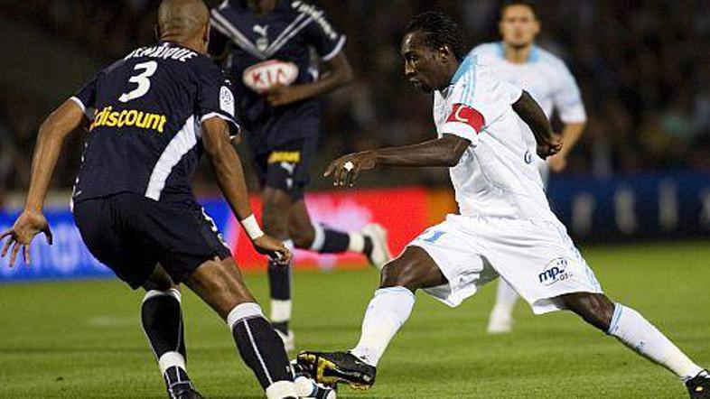 Nogometaši Marseilla so osvojili točko na vročem gostovanju.