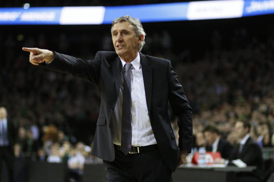 Svetislav Pešić Žalgiris Bayern Evroliga  | Avtor: EPA