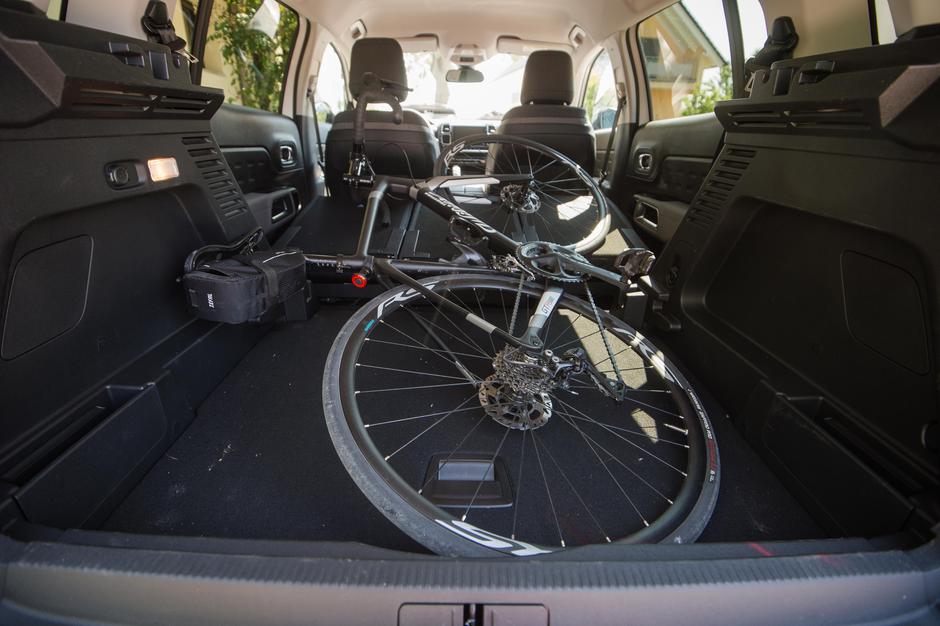 Citroen C5 Aircross prevoz kolesa | Avtor: Anže Petkovšek