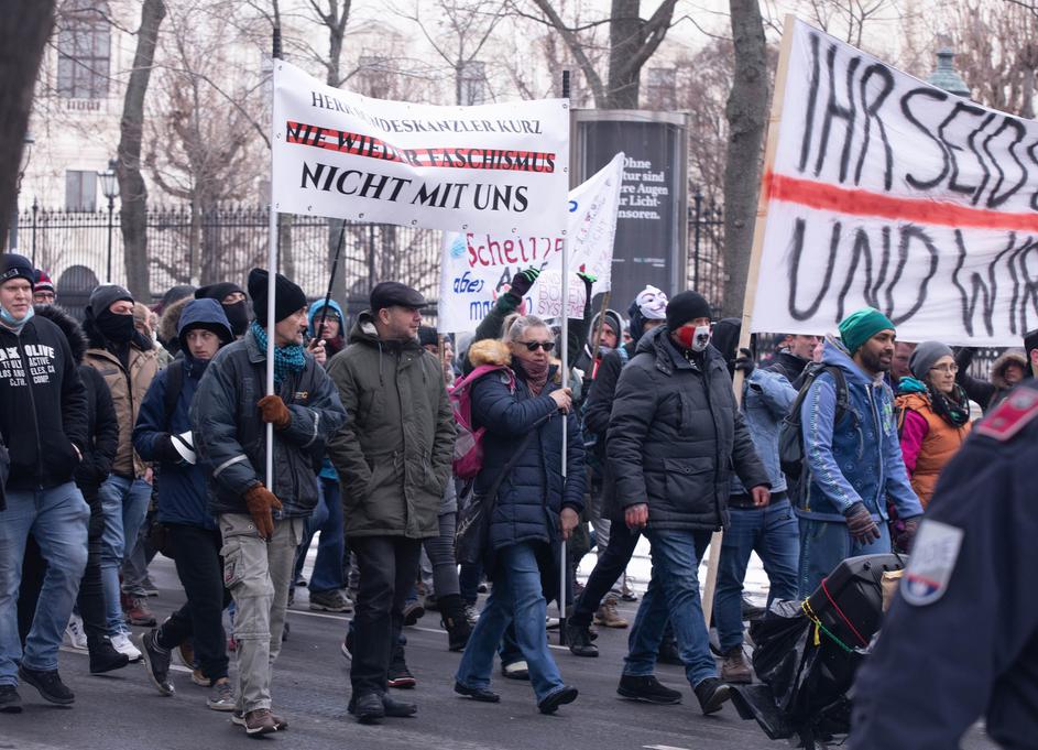 protest Avstrija