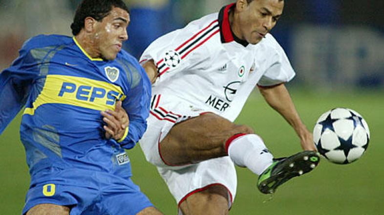 AC Milan Cafu Carlos Tevez