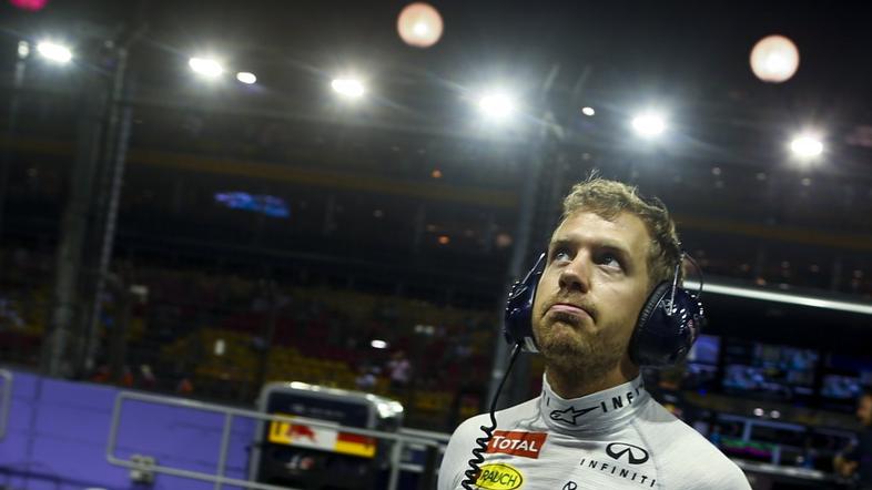 Sebastian Vettel Red Bull Singapur