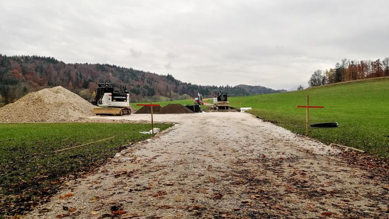 Letenice, cesta, KS Goriče, Mestna občina Kranj