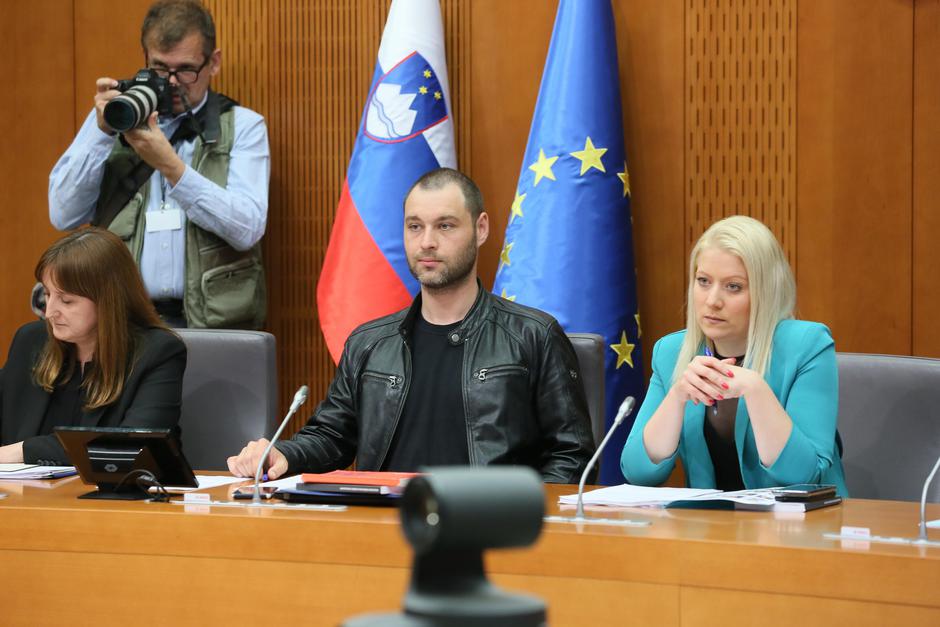 Miha Kordiš Sandra Gazinkovski | Avtor: Državni zbor/Sušnik Matija