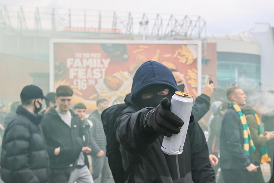 Manchester United navijači protesti Old Trafford | Avtor: Profimedia