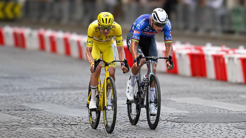 Tadej Pogačar, Mathieu van der Poel
