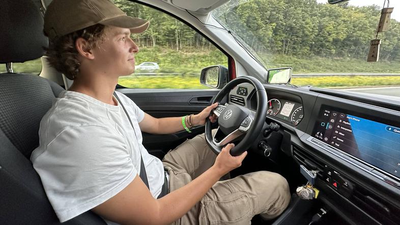 Mlad voznik, mladi voznik, vožnja