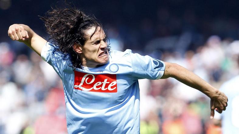 Edinson Cavani gol zadetek veselje proslavljanje slavje proslava