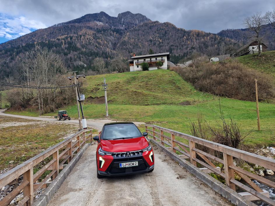 Mitsubishi ASX in občina Luče