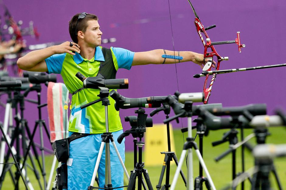 Klemen Štrajhar olimpijske igre London lokostrelstvo | Avtor: Stanko Gruden/STA