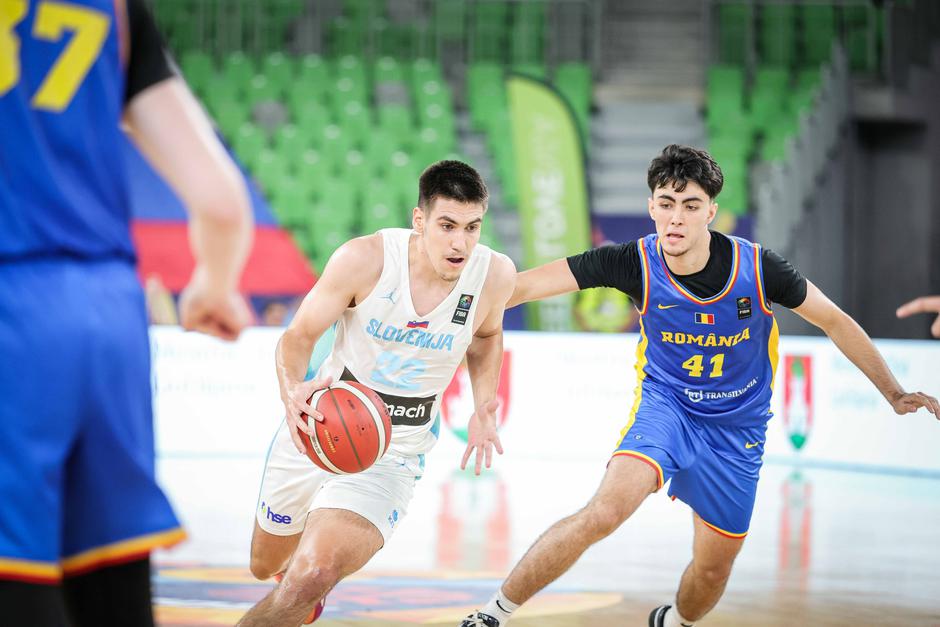 eurobasket u20 slovenija-romunija, Filip Petkovski | Avtor: Saša Despot