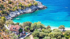 Hvar, robinzon, plaža, morje