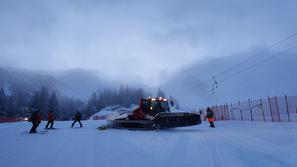 Wengen smuk proga sneženje