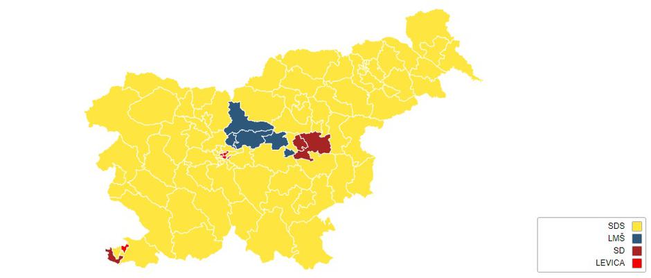 volilne enote in okraji | Avtor: DVK