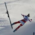Olimpijski smuk deklet je zaznamovalo večje število nevarnih padcev. (Foto: Reut