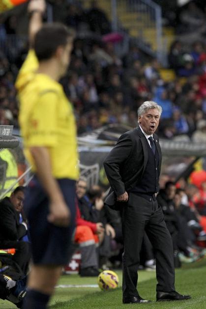 Ancelotti Malaga Real Madrid