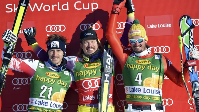 Jansrud Paris Mayer superveleslalom Lake Louise