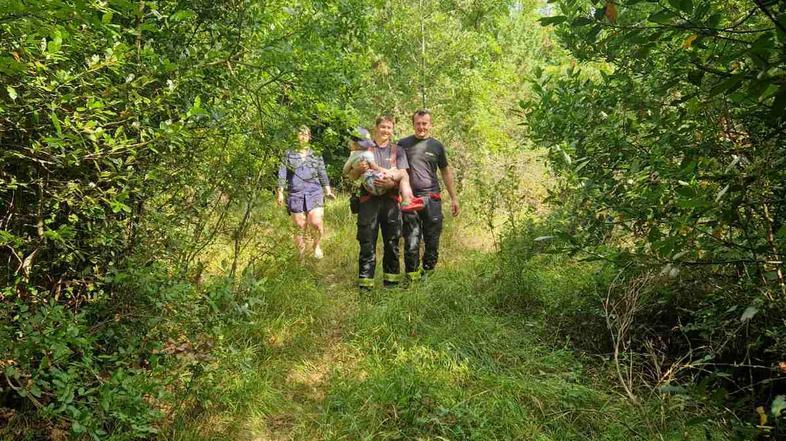 Iskalna akcija s srečnim koncem - Istra - Labin