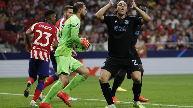 Jan Oblak Atlético Madrid Club Brugge