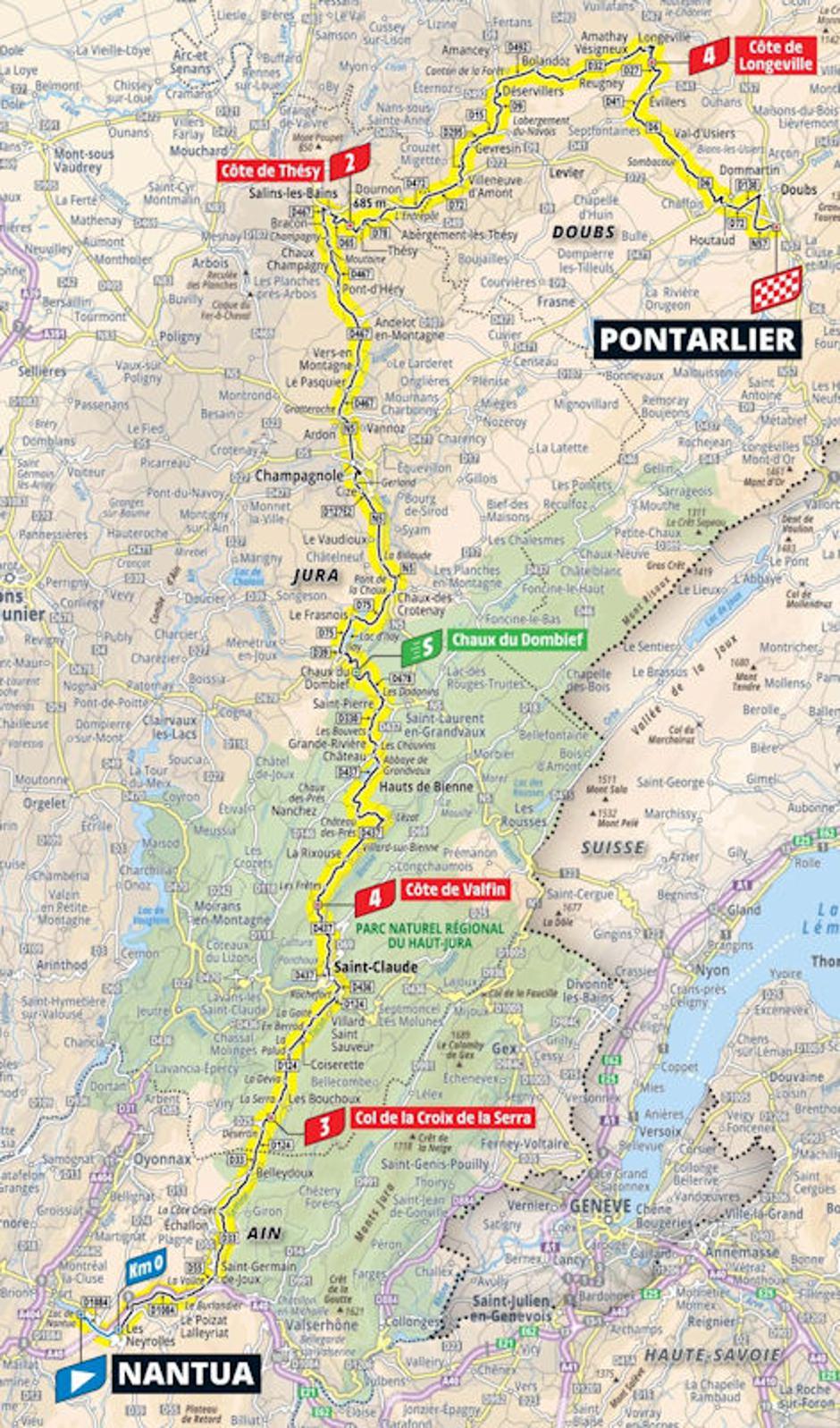 Trasa 20. etape Toura | Avtor: Cyclingstage