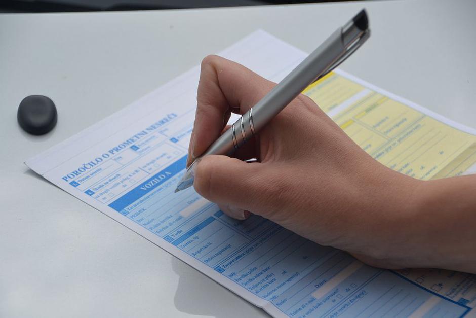 Evropsko poročilo o prometeni nezgodi | Avtor: Gregor Prebil