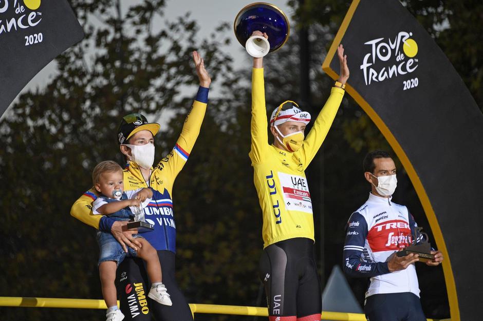 Primož Roglič in Tadej Pogačar | Avtor: Profimedia