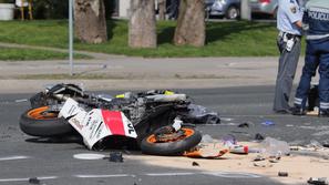 prometna nesreča Zaloška