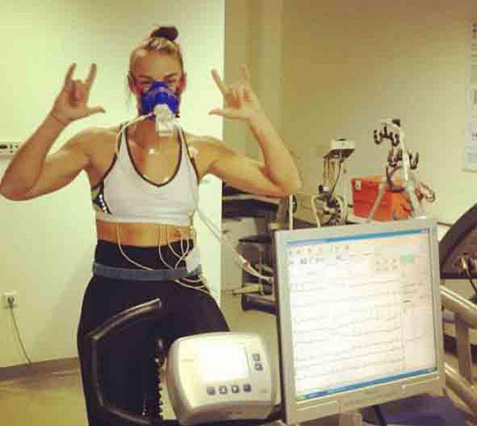 Tina Maze na treningu  | Avtor: Reševalni pas/Twitter