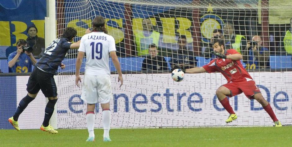 Milito Curci Inter Milano Bologna Serie A Italija liga prvenstvo | Avtor: EPA