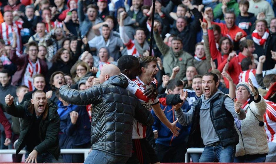 Borini Sunderland Newcastle United Premier League Anglija liga prvenstvo | Avtor: Reuters