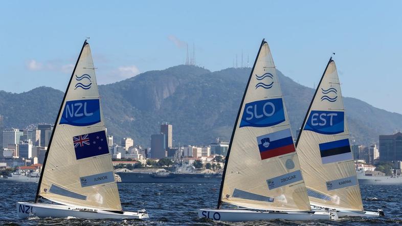 Vasilij Žbogar razred finn jadranje Rio 2016