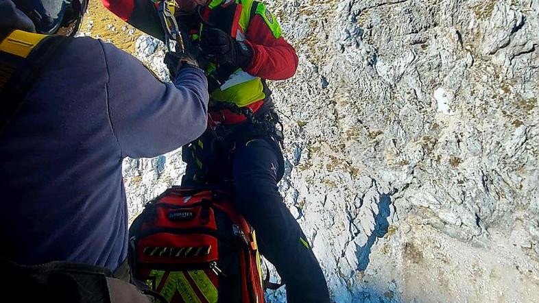 reševanje Kukova špica