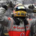Hamilton je s petim mestom na zadnji dirki postal prvak 2008. V galeriji si ogle