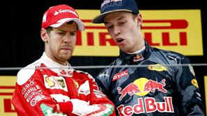 sebastian vettel daniil kvjat