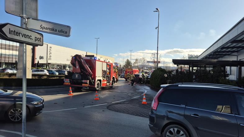 Prometna nesreča pri Playi