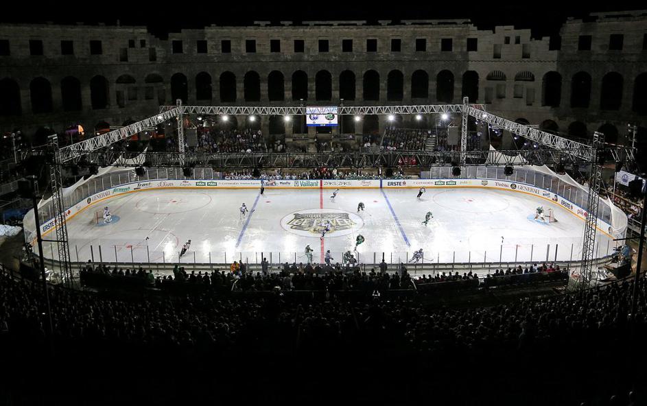 Pulj, arena, hokej, medveščak, olimpija 