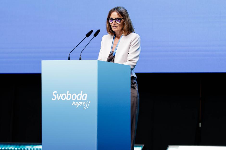 volilni kongres Gibanja Svoboda, Nataša Avšič Bogovič | Avtor: Saša Despot